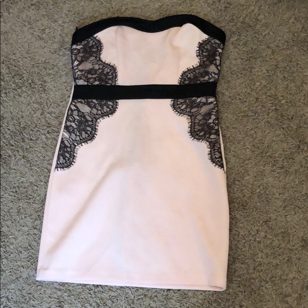 Strapless Charlotte Russe dress